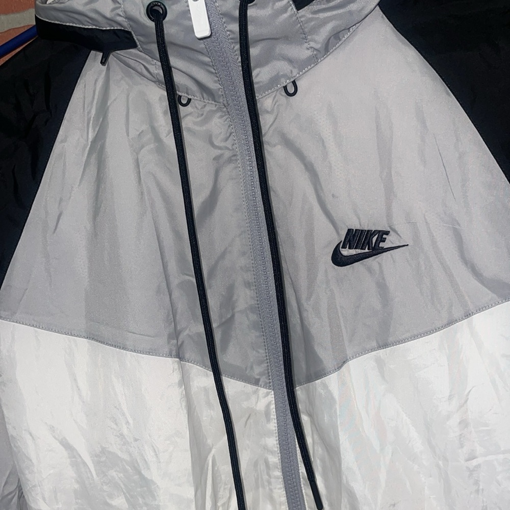 Mens Nike Woven Windrunner Lined Hooded Jacket size small - Picture 3 of 11